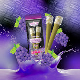 Driiizy THC-A Diamond Dipped Pre-rolls | 2 Gram | 2 Pack | Grape Sorbet